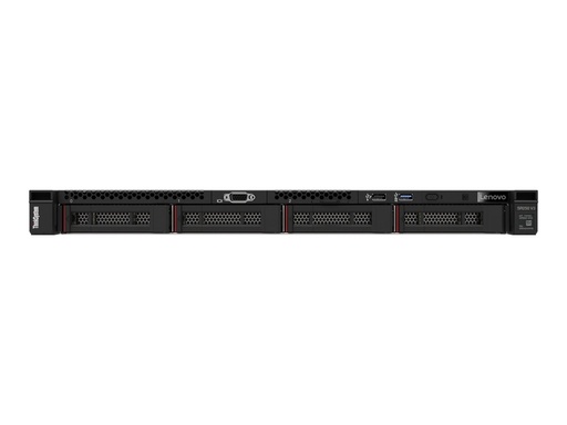 [7DCL100FEA] Lenovo ThinkSystem SR250 V3 7DCL - Server - Rack-Montage - 1U - 1-Weg - 1 x Xeon 6353P / 2.7 GHz - RAM 16 GB 8.9 cm (3.5")