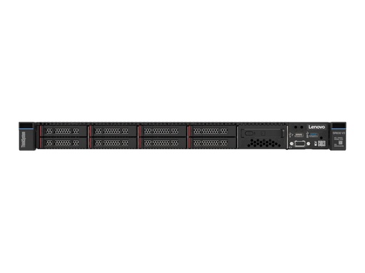 [7D73100AEA] Lenovo ThinkSystem SR630 V3 7D73 - Server - Rack-Montage - 1U - zweiweg - 1 x Xeon Silver 4510 / 2.4 GHz - RAM 32 GB - SAS - Hot-Swap 6.4 cm (2.5")
