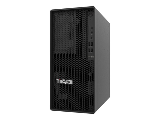 [7DH51007EA] Lenovo ThinkSystem ST45 V3 7DH5 - Server - Tower - 1-Weg - 1 x EPYC 4464P / 3.7 GHz - RAM 32 GB - nicht Hot-Swap-fähig 8.9 cm (3.5")