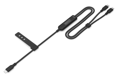 [AK-300170-018-S] DIGITUS USB-C 2in1 Ladekabel, 140W, 1,8m