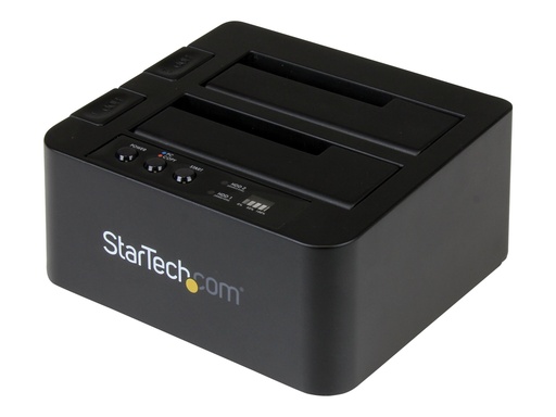 [SDOCK2U313R] StarTech.com StarTech Selbständiger Festplatten-Kopierer, USB HDD Duplikator/Dock - Festplattenduplikator - 2 Schächte (SATA-300)
