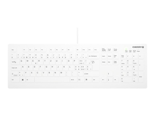 [AK-C8112-U1-W/CH] Cherry Active Key AK-C8112 - Tastatur - medizinisch