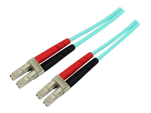 [450FBLCLC3] StarTech.com 3 m LC auf LC OM4 Multimode Glasfaserkabel, LWL Patchkabel - Netzwerkkabel - LC Multi-Mode (M)