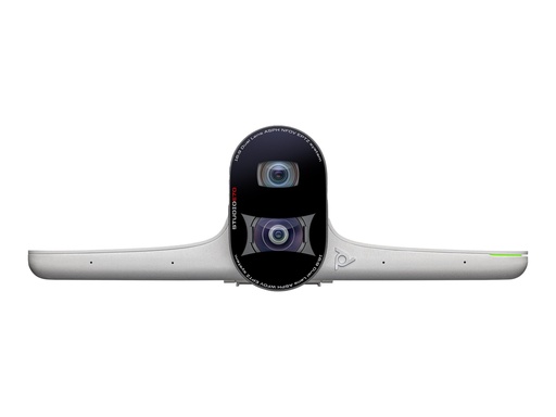 [9J6A7AA] Poly HP Poly Studio E70 - Zoom Room Intelligent Director Camera Kit - Videokonferenz-Leiste - Certified for Zoom Rooms Intelligent Director - weiß - power adapter included (Packung mit 3)