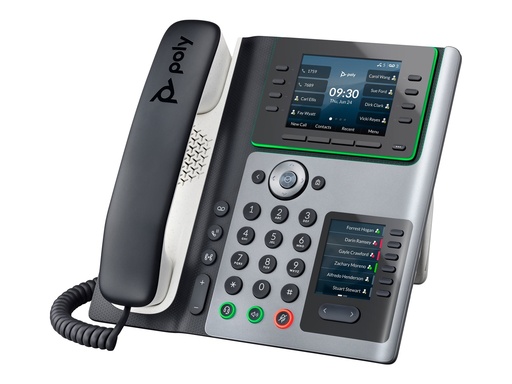 [82M90AA] HP Poly Edge E450 - VoIP-Telefon mit Rufnummernanzeige/Anklopffunktion