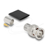 [91773] Delock BNC Stecker zum Crimpen RG-11mit passendem Schrumpfschlauch