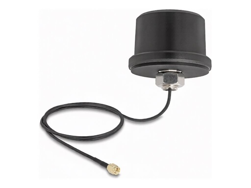[81469] Delock Antenne - Zylinder - Mobiltelefon, Navigation, Wi-Fi, Bluetooth, IoT - 2.08 dBi (for 617 - 798 MHz)