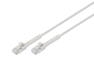 [DK-1632-A-050B] DIGITUS CAT 6A F-FTP abwinkelbares Patchkabel, Kupfer, 5 m,  grau