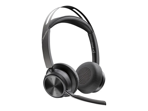 [77Y90AA] HP Poly Voyager Focus 2-M - Headset - On-Ear - Bluetooth