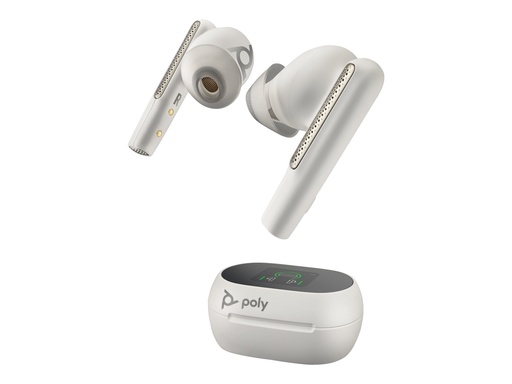 [7Y8G8AA] Poly Voyager Free 60+ UC M - True Wireless-Kopfhörer mit Mikrofon