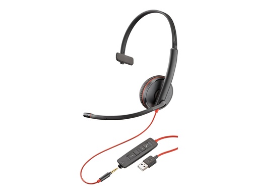 [80S06A6] HP Poly Blackwire 3215 - Blackwire 3200 Series - Headset