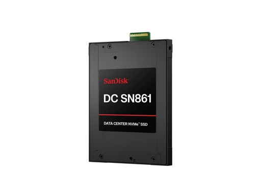 [0TS2586] SanDisk DC SN861 - SSD - Enterprise - verschlüsselt - 7.68 TB - intern - E3.S (E3.S)