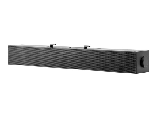 [5UU40AA] HP S101 - Soundbar - für Monitor - 2.5 Watt - Schwarz (Grill Farbe - Schwarz)