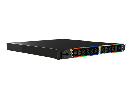 [4PU7A90809] Lenovo Stromverteilungseinheit (Rack - einbaufähig) - geschaltet und überwacht - Wechselstrom 200-240 V - 3-Phasen Delta - Ethernet 10/100/1000 - Eingabe, Eingang IEC 60309 3P+N+E - Ausgangsanschlüsse: 18 (IEC 60320 C13/C19)