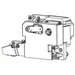 [P1046696-147] Zebra Kit Media Drive System Ext Life 203 dpi ZE500 RH Series
