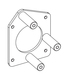 [1-040105-01] HONEYWELL Restricted PX6i MOTOR MOUNT