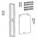 [P1058930-062] Zebra Kit Covers for Options ZT410 ZT420 ZT411 ZT421