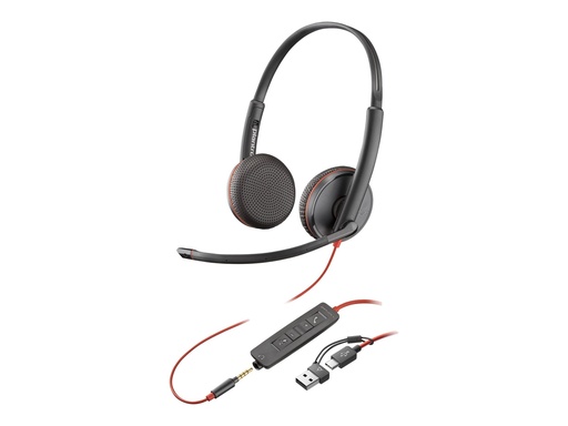 [8X229A6] Poly Blackwire 3225 - Blackwire 3200 Series - Headset
