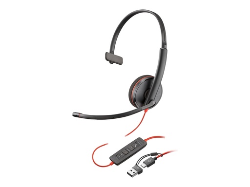 [8X214A6] Poly HP Poly Blackwire 3210 - Blackwire 3200 Series