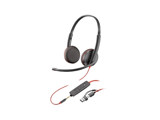 [8X229AA] Poly HP Poly Blackwire 3225 - Blackwire 3200 Series