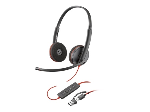 [8X2J9A6] Poly Blackwire 3220 - Blackwire 3200 Series - Headset
