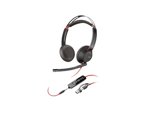 [8X231AA] Poly Blackwire 5220 - Headset - On-Ear - kabelgebunden