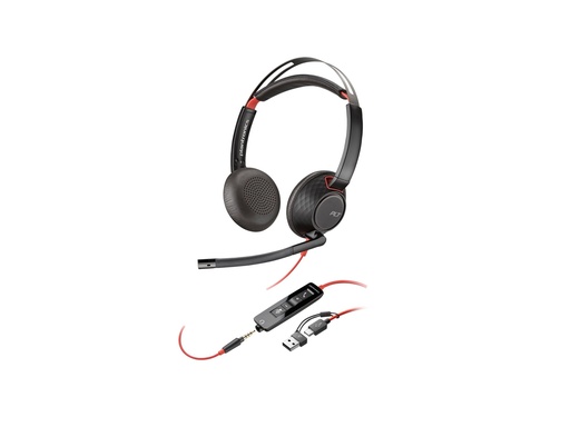 [8X231AA] Poly HP Poly Blackwire 5220 - Headset - On-Ear - kabelgebunden