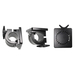 [215859] Brodit Pipe Mount with mounting plate Fits diameter 38.1 mm.