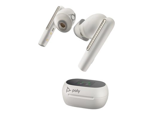 [8L5B1AA] Poly HP Poly - Ohrstöpsel für kabellose Kopfhörer - weiß (Packung mit 2)