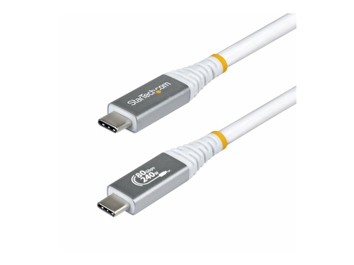 [CC50CM80GUSB4CABLEW] StarTech.com USB-Kabel - USB-C (M) zu USB-C (M)
