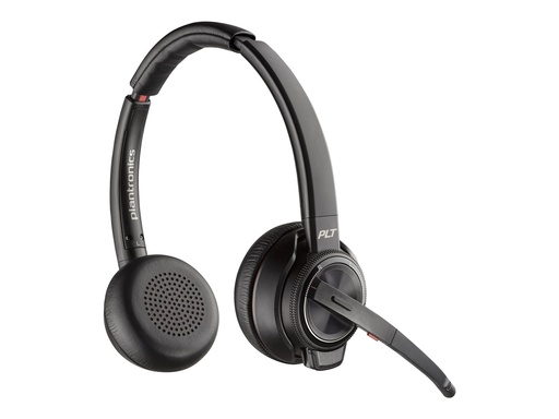 [8D3F2AA#ABB] HP Poly Savi 8220 - Savi 8200 series - Headset - On-Ear