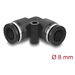 [60746] Delock Pneumatik Steckverbinder 8mm 90° gewinkelt