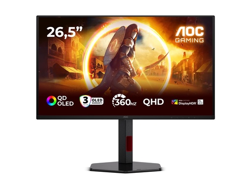 [Q27G4SDR] AOC Gaming Q27G4SDR - G4 Series - OLED-Monitor - Gaming - 68.6 cm (27")
