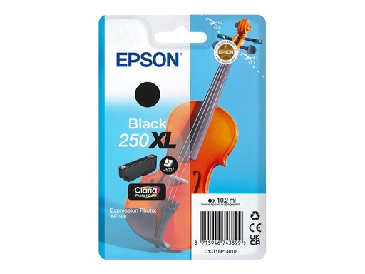 [C13T16P14010] Epson 250XL - 10.2 ml - XL - Schwarz - original