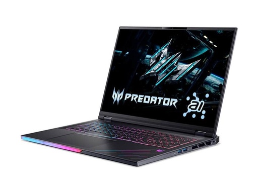 [NH.QVYEG.008] Acer Predator Helios 18 AI PH18-73 - Intel Core Ultra 9 275HX / 2.7 GHz - Win 11 Home - GeForce RTX 5080 - 32 GB RAM - 1.024 TB SSD NVMe + 1.024 TB M.2 2280 SSD NVM Express (NVMe)