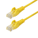 [N6PAT25CMYLS] StarTech.com Yellow Slim CAT6 Ethernet Cable - Kabel - Netzwerk