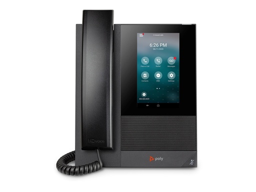 [849A1AA#AC3] HP Poly CCX 400 - VoIP-Telefon mit Rufnummernanzeige/Anklopffunktion