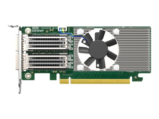 [QXG-100G2SF-BCM] QNAP QXG-100G2SF-BCM - Netzwerkadapter - PCIe