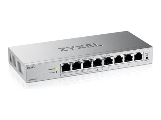 [GS1200-8HPV3-EU0101F] ZyXEL GS1200v3 Series GS1200-8HPv3 - Switch - managed - 8 x 10/100/1000 (4 PoE+)