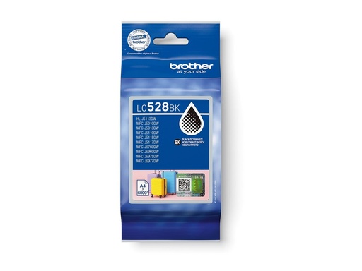 [LC528BK] Brother LC528BK - Schwarz - original - Kissenverpackung