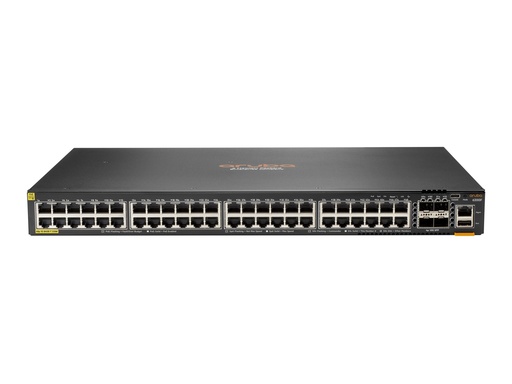 [S0M84A#B2C] HPE Aruba Networking CX 6200F 48G Class 4 PoE 4SFP 370W Switch - Switch - max. Stapelentfernung 10 km - L3 - managed - 48 x 10/100/1000 (PoE+)