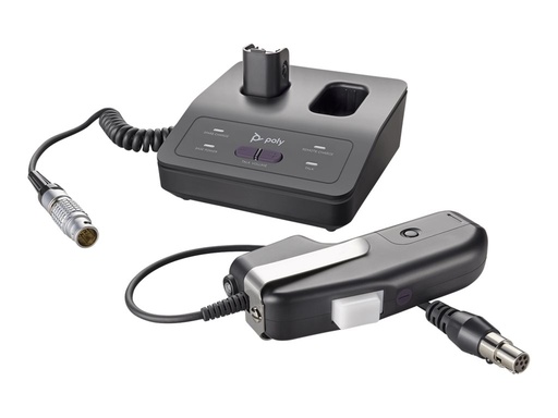 [8K769AA#ABB] Poly CA22CD-DC - Kabelloser PTT-Headset-Adapter (Push-To-Talk)