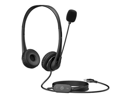 [428H5AA#ABB] HP G2 - Headset - On-Ear - kabelgebunden - USB