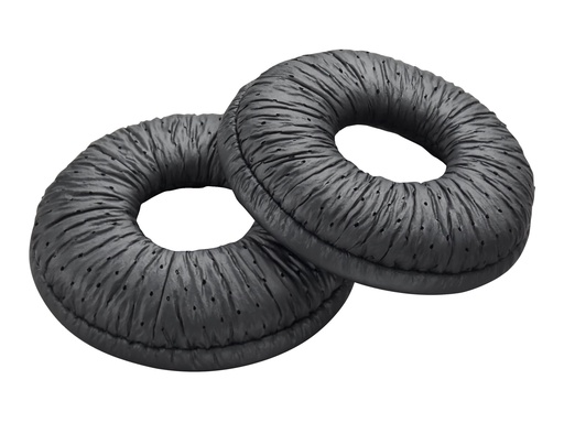 [85R11AA] Poly Ohrpolster für drahtloses Headset - Kunstleder - Schwarz (Packung mit 2)