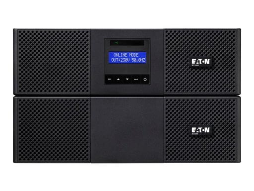 [9E11KIR] Eaton 9E 11000i - USV (Rack - einbaufähig) - Wechselstrom 230 V - 10 kW - 11000 VA - 1-phasig - 20 x Batterie - Bleisäure - RS-232, USB - 6U - 48.3 cm (19")