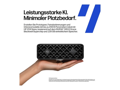 [D4DB3ET#ABD] HP ZGX Nano G1n AI Station - Mini - 1 x GB10