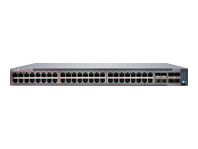 [EX4100-48T-AFI-TAA] Juniper EX Series EX4100-48T-AFI - Switch - L3 - managed - 48 x 10/100/1000Base-T + 16 x 1Gb Ethernet + 4 x 1/10 Gigabit (Uplink)