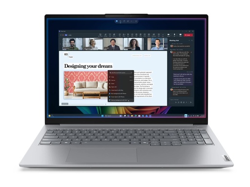 [21UR0058GE] Lenovo ThinkBook 16 G9 IPL 21UR - Intel Core Ultra 7 355 - Win 11 Pro - Intel Graphics - 32 GB RAM - 1 TB SSD NVMe - 40.6 cm (16")