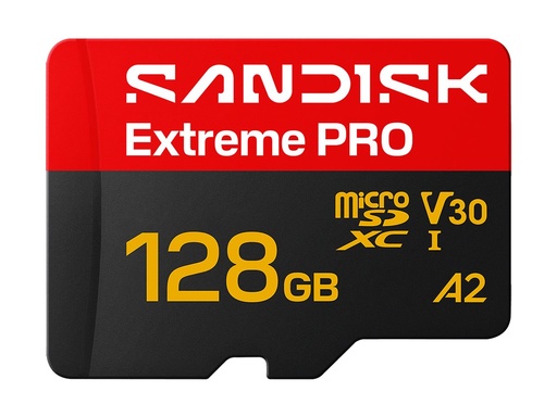 [SDSQXCJ-128G-GS6MA] SanDisk Extreme PRO - Flash-Speicherkarte (SD-Adapter inbegriffen)