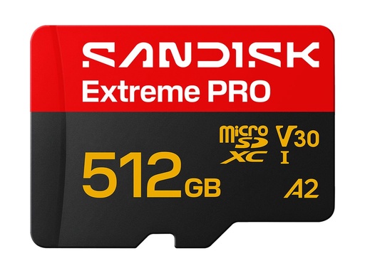 [SDSQXCJ-512G-GS6MA] SanDisk Extreme PRO - Flash-Speicherkarte (SD-Adapter inbegriffen)